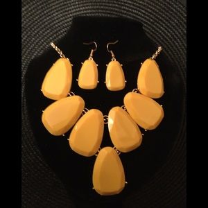 Resin Necklace Set